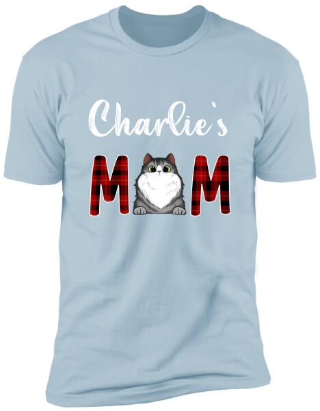 Personalized For Dog Mom, Cat Mom -T-Shirt
