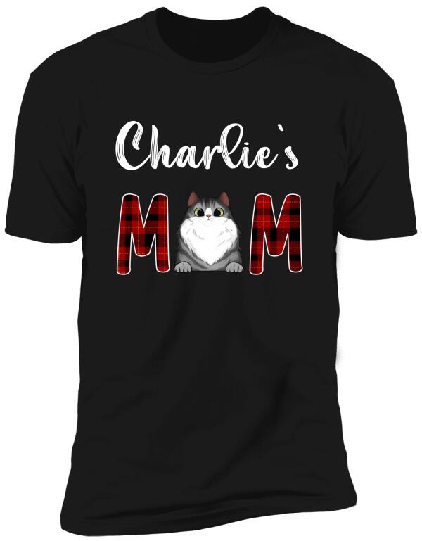 Personalized For Dog Mom, Cat Mom -T-Shirt