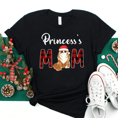 Personalized For Dog Mom, Cat Mom -T-Shirt
