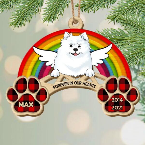 Forever In My Heart Custom Name Personalized Ornament