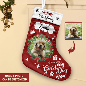I Have Been A Very Good Dog Personalized Stocking