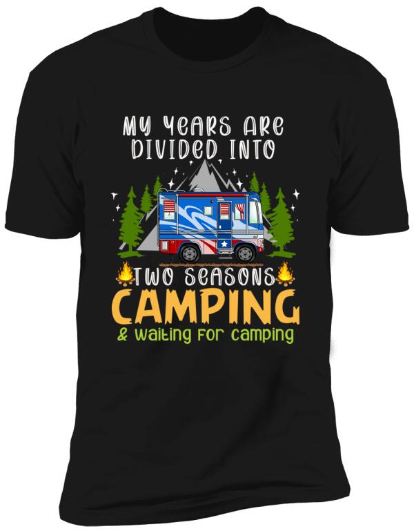 My Years Devided Into Two Seasons - T-Shirt