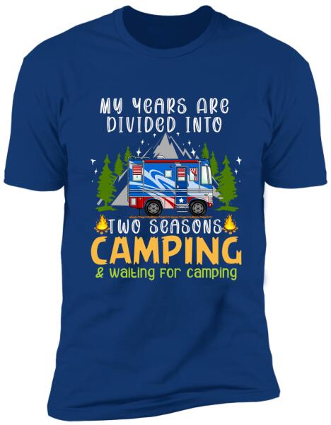 My Years Devided Into Two Seasons - T-Shirt