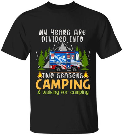 My Years Devided Into Two Seasons - T-Shirt