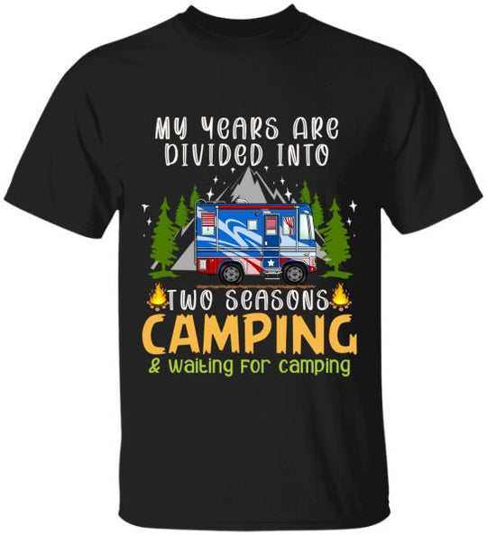 My Years Devided Into Two Seasons - T-Shirt