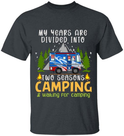 My Years Devided Into Two Seasons - T-Shirt
