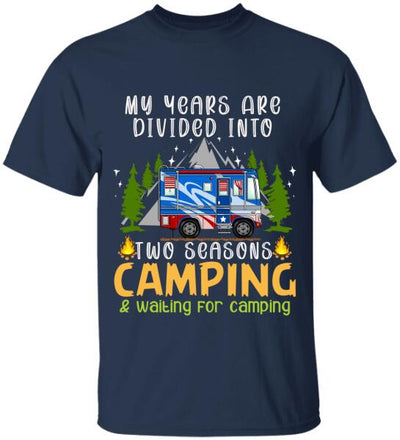 My Years Devided Into Two Seasons - T-Shirt