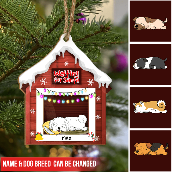 Waiting For Santa - Personalized Ornament