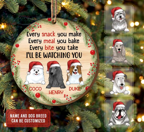 Every Snack You Make, Every Meal You Bake Wooden Print Ornament