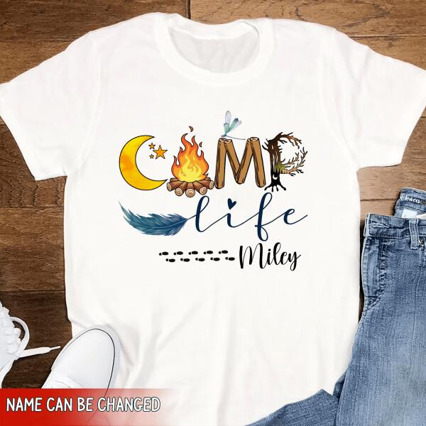 Personalized Camper Life T-shirt Sweatshirt