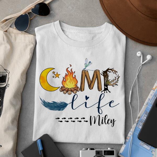 Personalized Camper Life T-shirt Sweatshirt