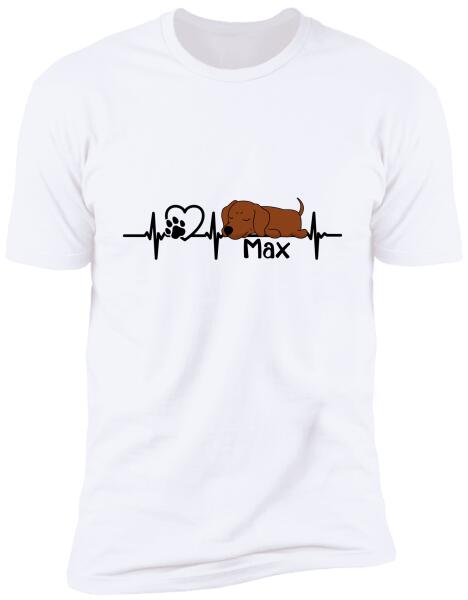 Personalized Heart Beat - T-Shirt