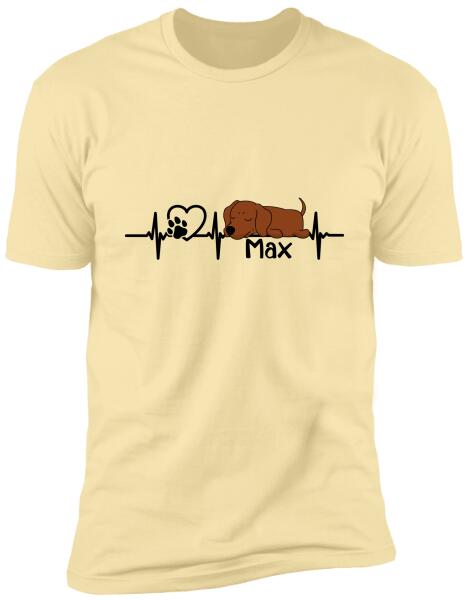 Personalized Heart Beat - T-Shirt