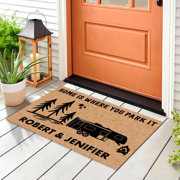 Home Is Where You Park It - Doormat