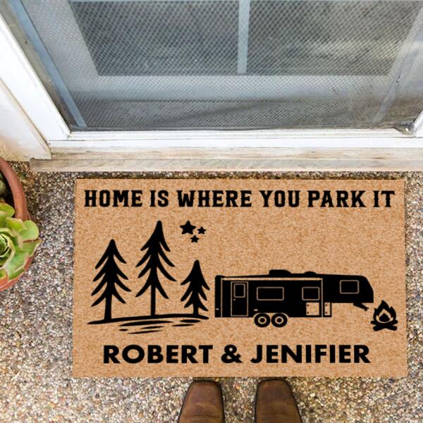Home Is Where You Park It - Doormat
