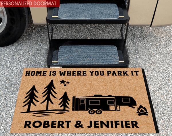 Home Is Where You Park It - Doormat