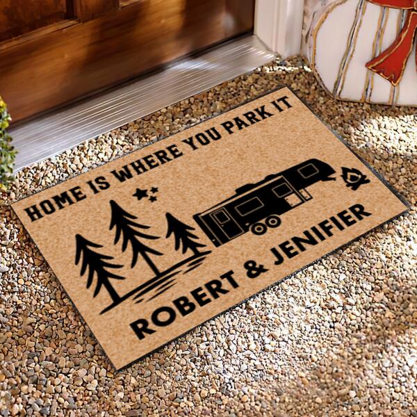 Home Is Where You Park It - Doormat