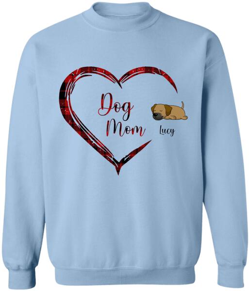 Dog Mom, Personalized T-Shirt, Gift For Dog Lovers
