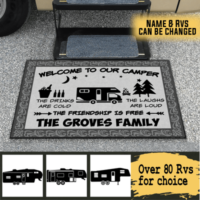 Welcome To Our Camper 2 - Doormat