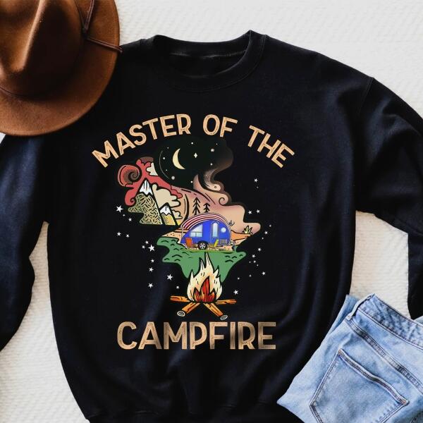 Master Of The Campfire - Personalized T-Shirt, Sweatshirt