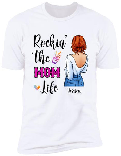 Rockin' The Custom Life, Personalized 
 T-shirt