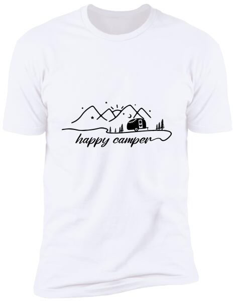 Happy Camper, RVS Camping, Camper T-shirt, Camper Life For Sweatshirt, Personalized Tshirt