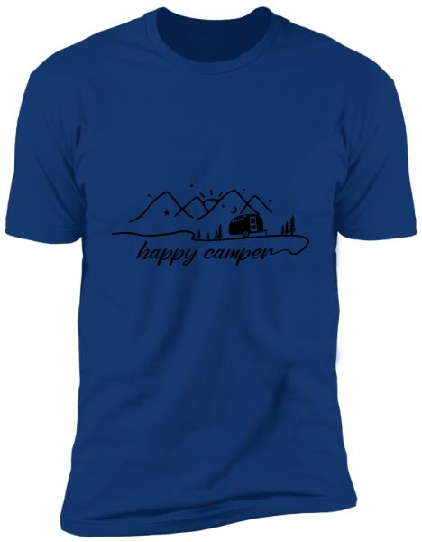 Happy Camper, RVS Camping, Camper T-shirt, Camper Life For Sweatshirt, Personalized Tshirt