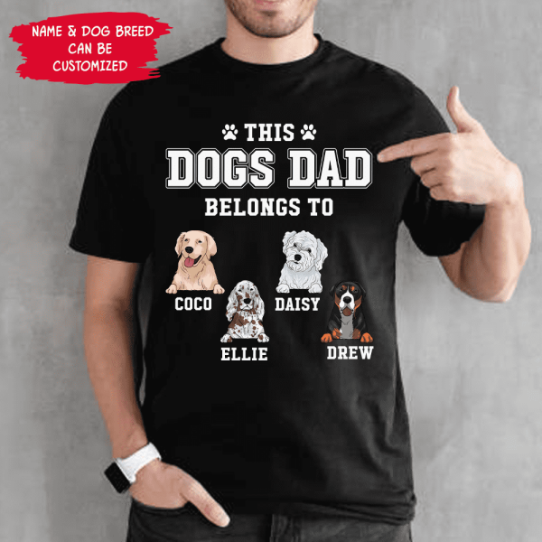 This Dog That Belongs To My Dog - Personalized T-shirt, Sweatshirt