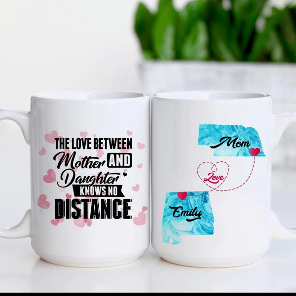 The Love Between Father And Daughter Know No Distance Personalized Mug