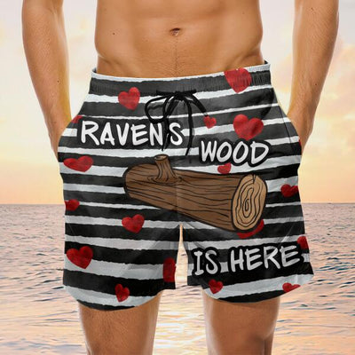 This Beaver Need To Wood - Personalized Beach Short