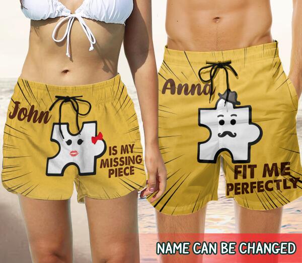 You Are My Missing Piece, You Fit Me Perfectly - Personalized Short