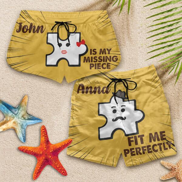 You Are My Missing Piece, You Fit Me Perfectly - Personalized Short