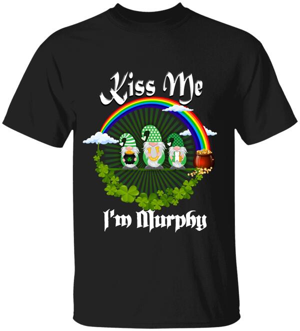 Kiss Me, I'm Irish, For Patrick's Day - Personalized T-shirt