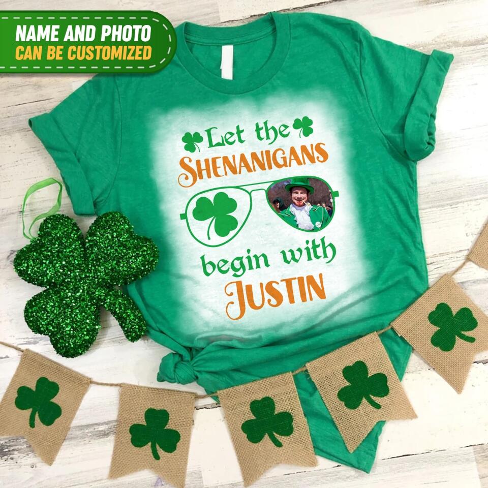 Let The Shenanigans Begin, For Patrick's Day - Personalized T-shirt