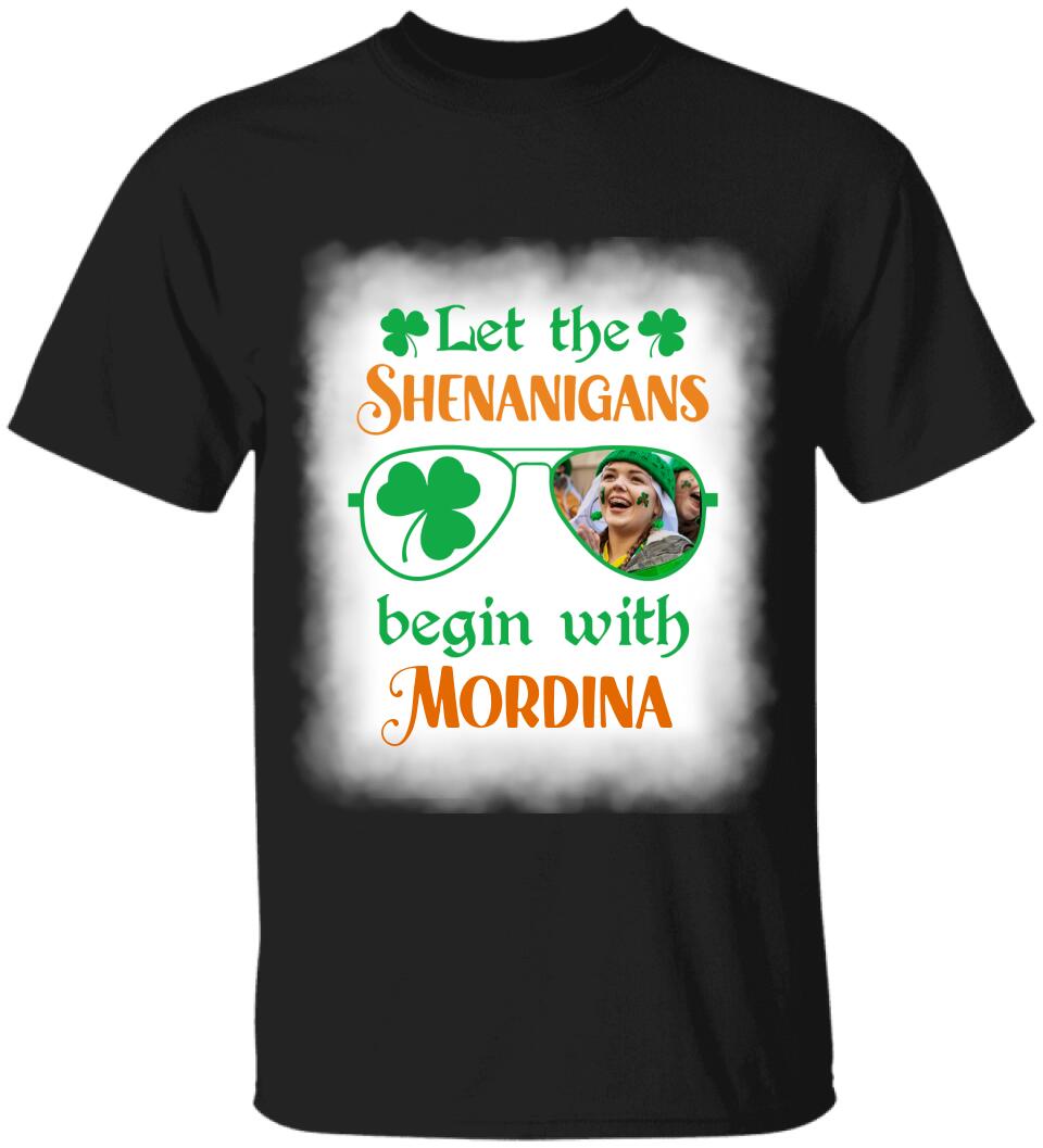 Let The Shenanigans Begin, For Patrick's Day - Personalized T-shirt