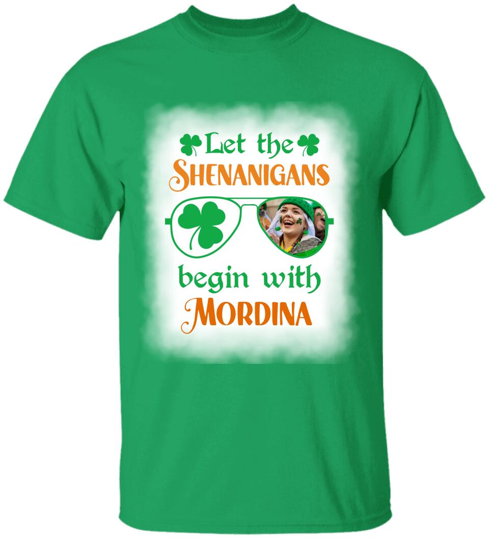 Let The Shenanigans Begin, For Patrick's Day - Personalized T-shirt