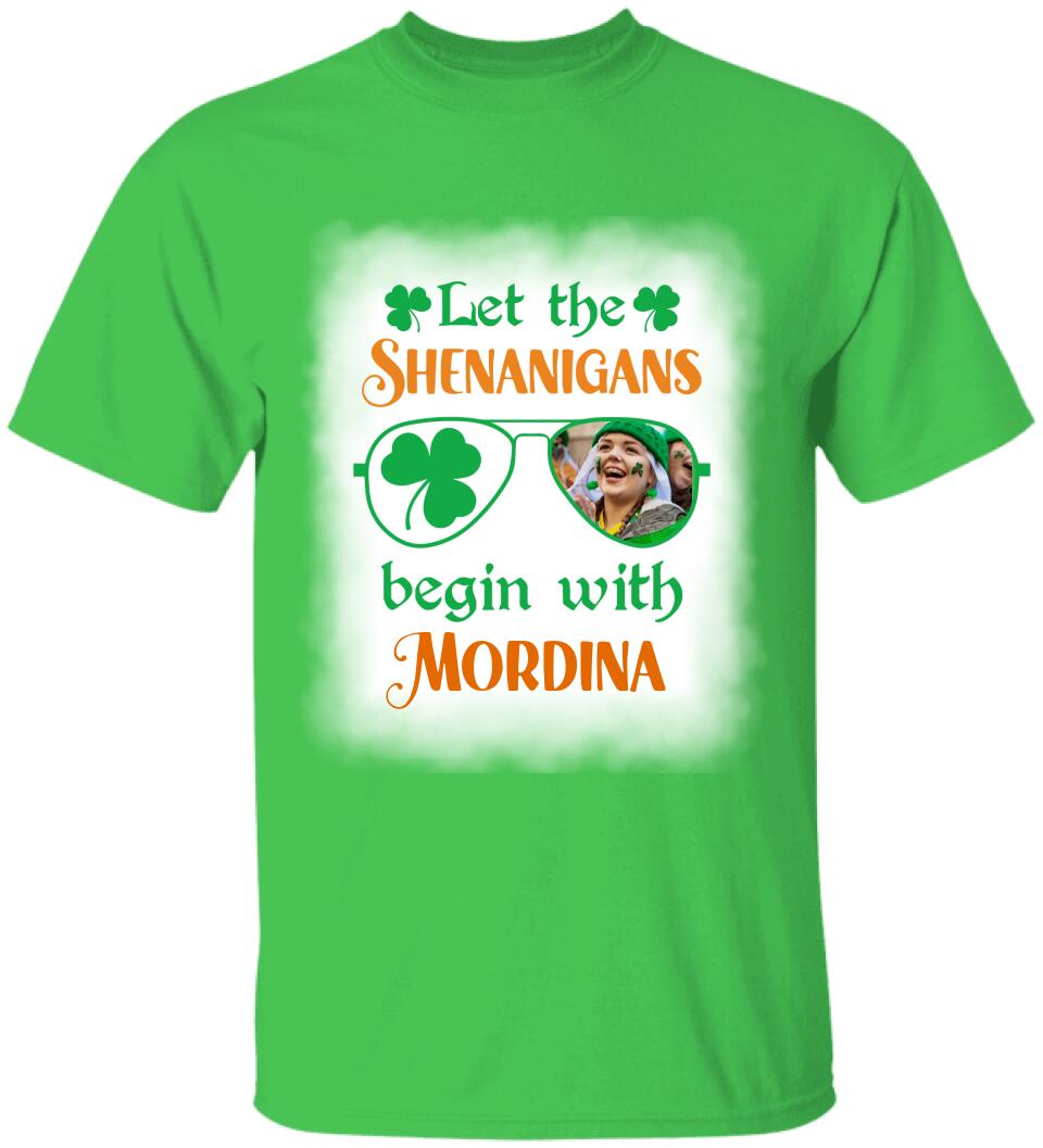 Let The Shenanigans Begin, For Patrick's Day - Personalized T-shirt