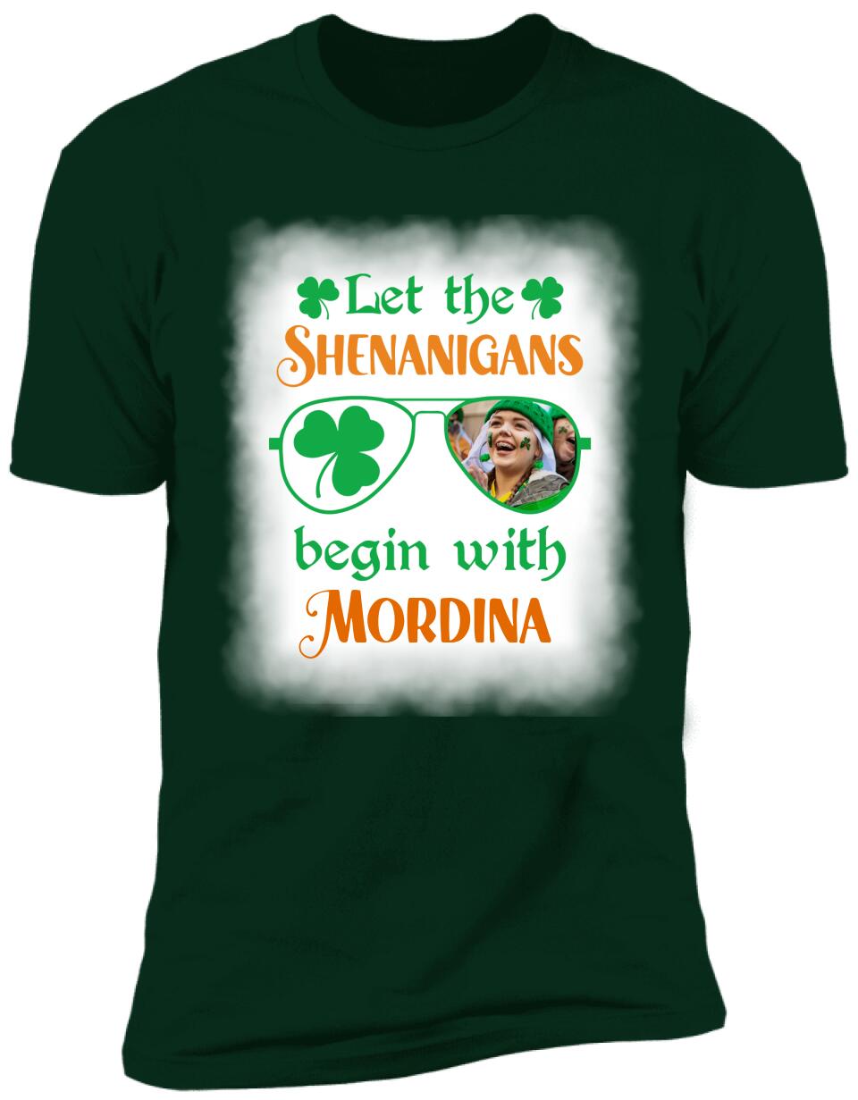 Let The Shenanigans Begin, For Patrick's Day - Personalized T-shirt