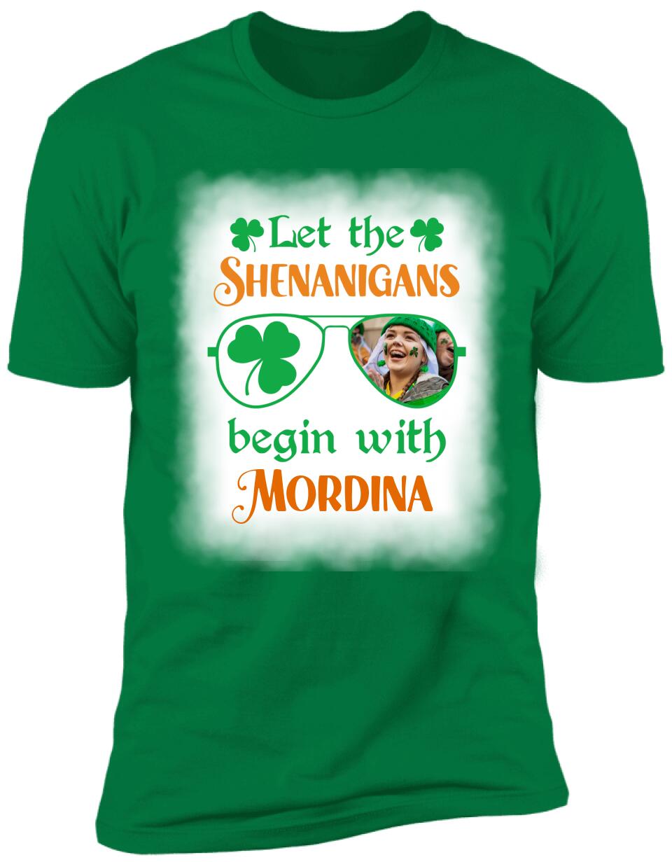 Let The Shenanigans Begin, For Patrick's Day - Personalized T-shirt