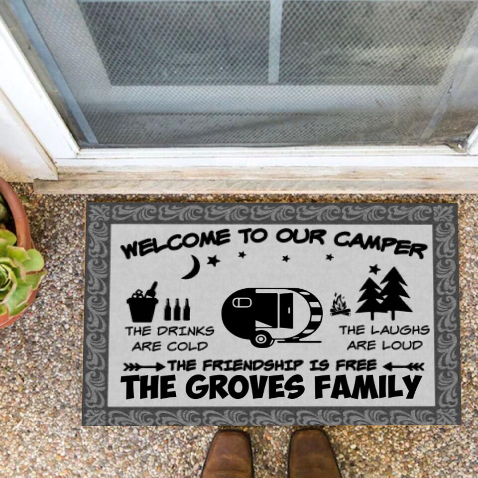 Welcome To Our Camper 2 - Doormat