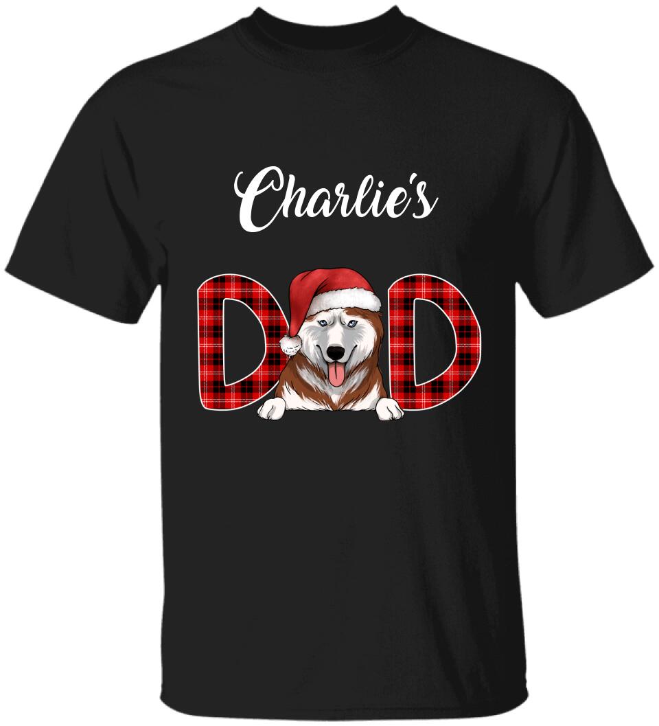 Dog Dad, Gift Idea Christmas Gifts for Dog Lovers - Personalized T-shirt