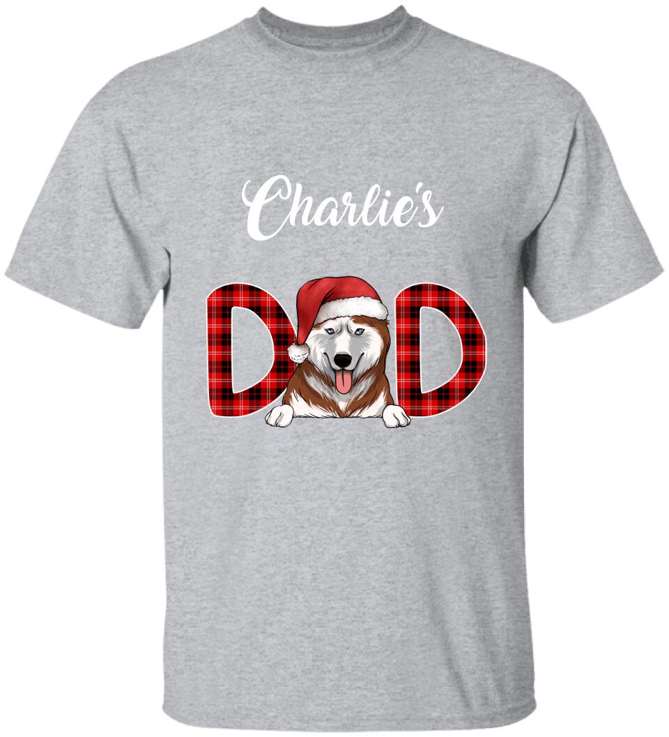 Dog Dad, Gift Idea Christmas Gifts for Dog Lovers - Personalized T-shirt