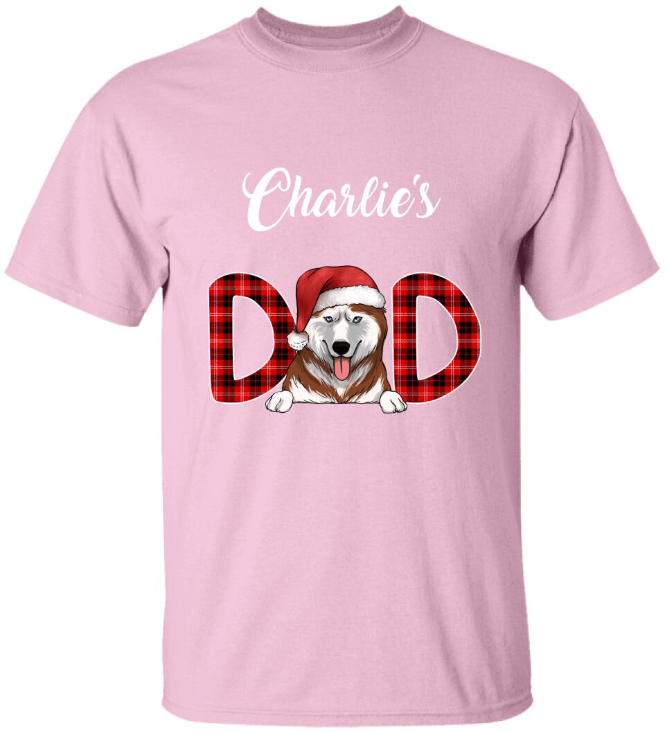 Dog Dad, Gift Idea Christmas Gifts for Dog Lovers - Personalized T-shirt