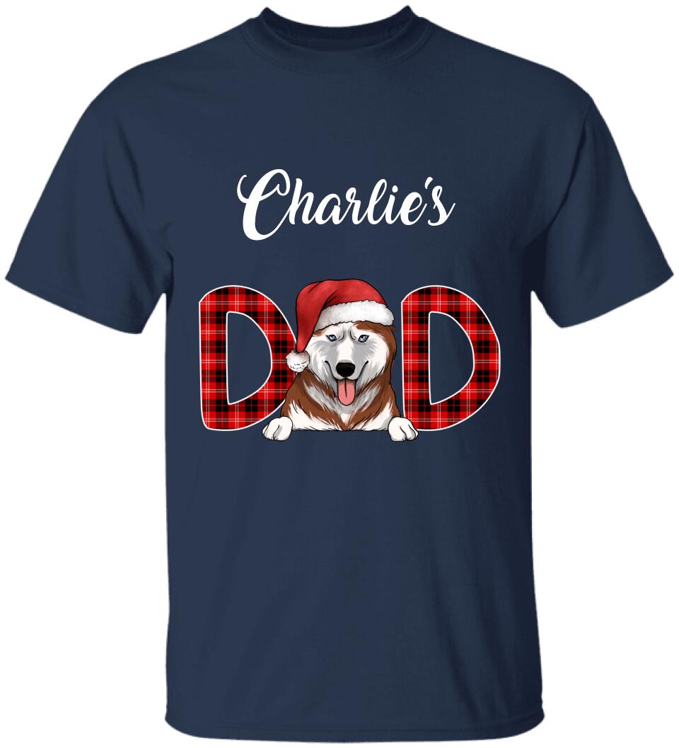 Dog Dad, Gift Idea Christmas Gifts for Dog Lovers - Personalized T-shirt