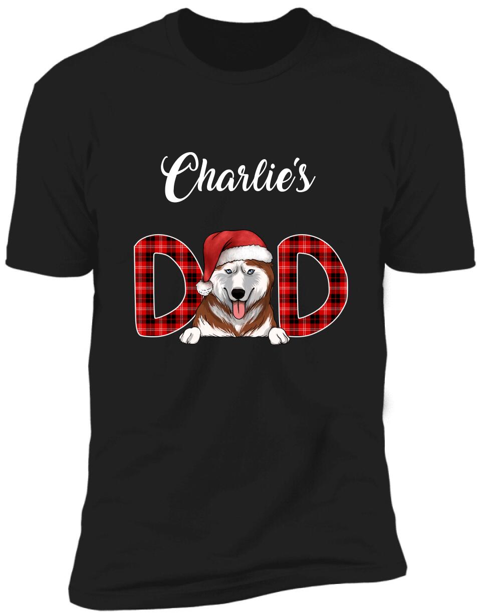 Dog Dad, Gift Idea Christmas Gifts for Dog Lovers - Personalized T-shirt