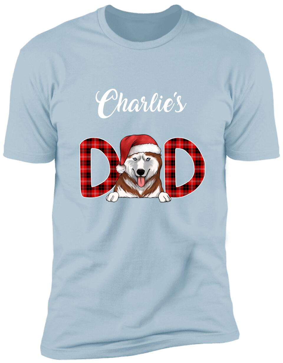 Dog Dad, Gift Idea Christmas Gifts for Dog Lovers - Personalized T-shirt