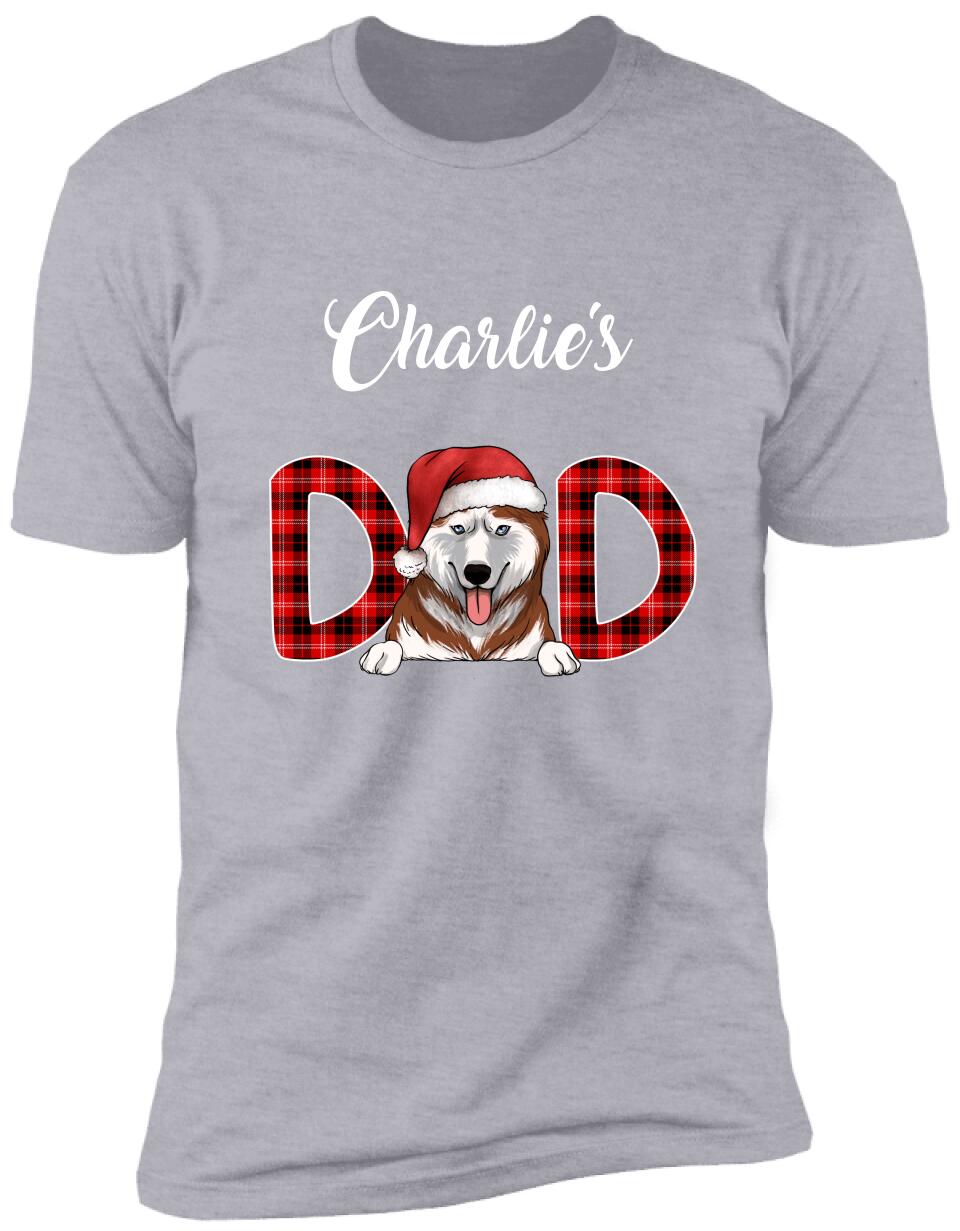 Dog Dad, Gift Idea Christmas Gifts for Dog Lovers - Personalized T-shirt