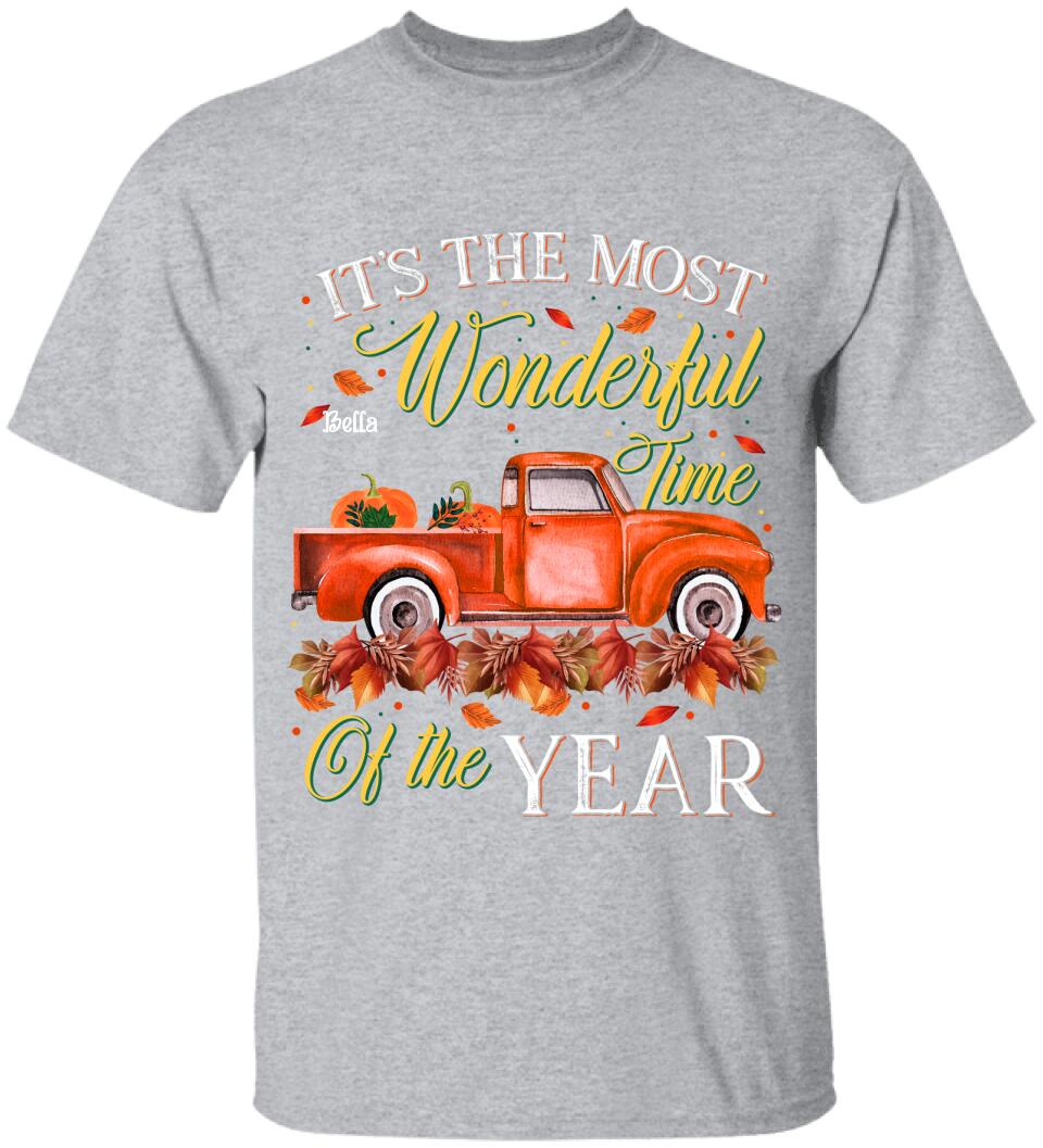 It's The Most Wonderful Time - Personalized T-shirt