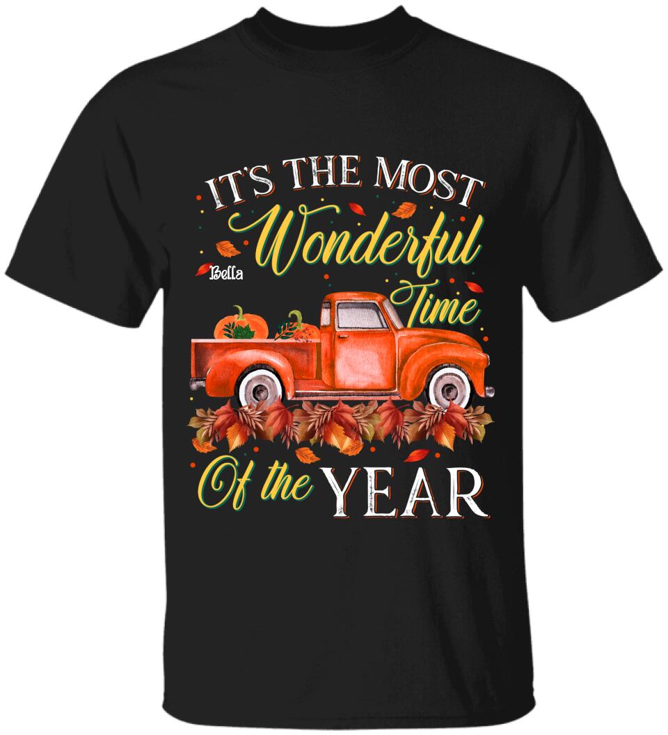It's The Most Wonderful Time - Personalized T-shirt