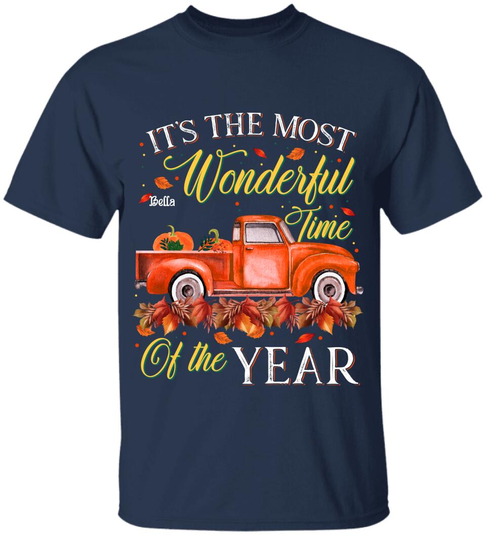 It's The Most Wonderful Time - Personalized T-shirt